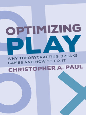 cover image of Optimizing Play